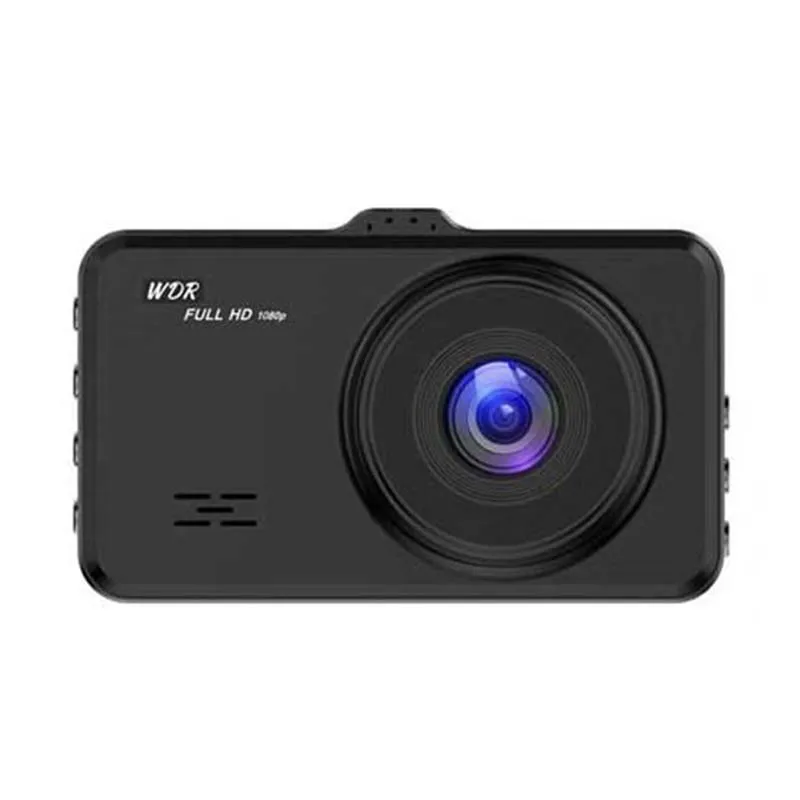 Однократная запись видеорегистратор Fhd 1080P 3,0 дюймов ЖК-экран приборной панели Камера вождения автомобиля рекордер с 140 градусов широкий угол, Wdr, G-Sens