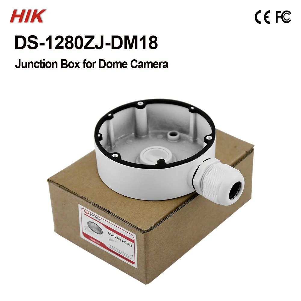 Hikvision DS-1280ZJ-DM18 Montage Box Anschlußdose Junction Box für Dome Kameras