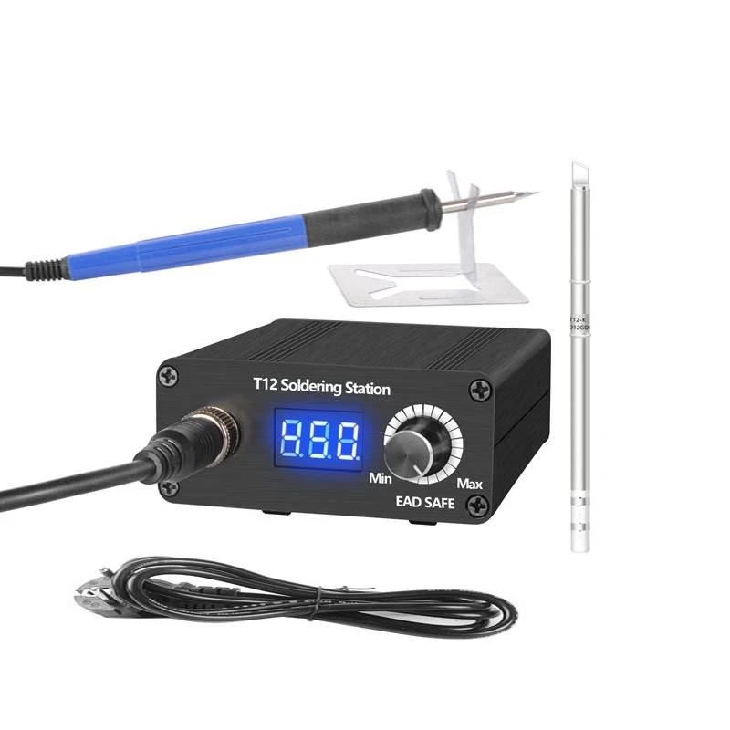 

T12 Mobile Phone Repair Special Soldering Station Programmable Temperature Control Sleep Standby Soldering Iron Soldering Statio