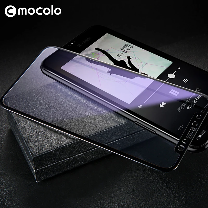 Mocolo анти-синий луч 3D вогнутый премиум стекло для iPhone 11 полное покрытие протектор экрана Закаленное стекло пленка для iPhone 11 PRO MAX
