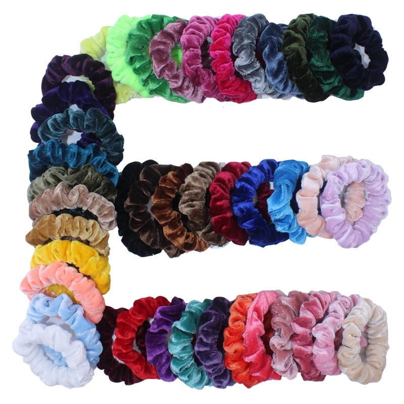  Scrunchies    Ȧ  Ÿ  ҳ ׼  Gumki Wlosow 4/6 pcs/set