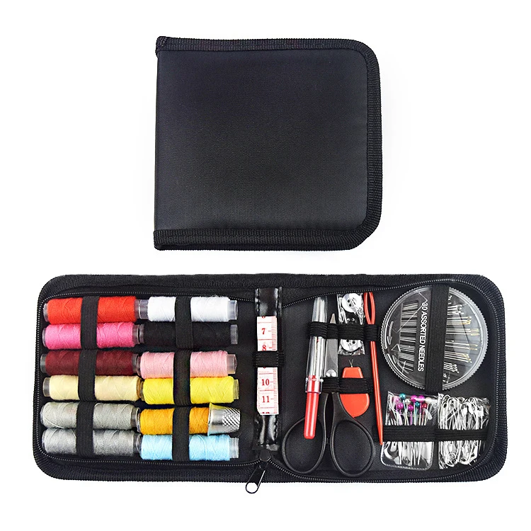 Travel Sewing Kit 27 Sets Bags Needle Thread Bag Filled With Scissors Needle Thread DIY Household Embroidery Accessories