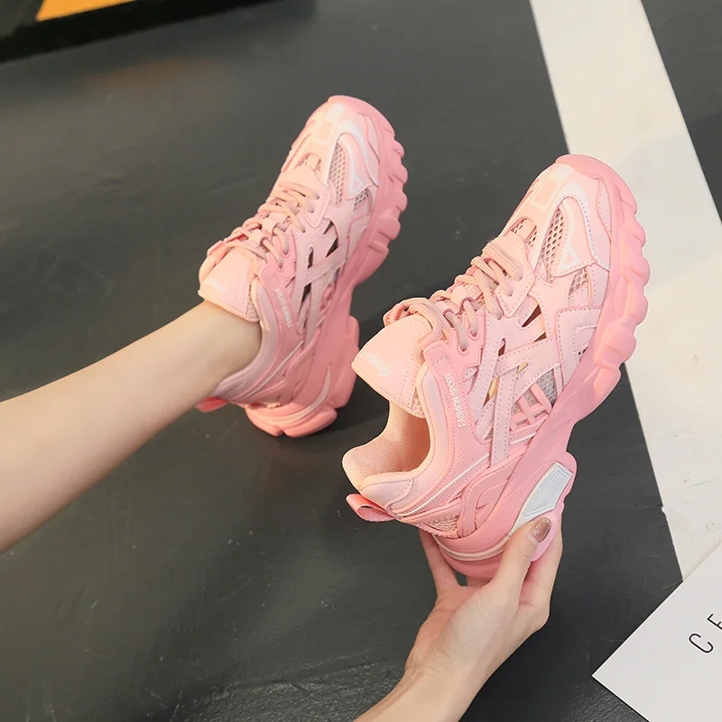 women shoes platform shoes  sneakers women Daddy shoes women 2020 new running shoes casual single shoes
