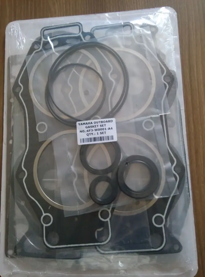 6F3-W0001 Power head Gasket Kit For Yamaha Outboard Motor 2 stroke 115HP 130 HP 6F3-W0001-A4;V4 Cylinder