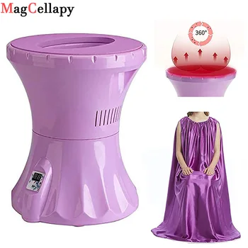 Sedile per bagno vaginale Yoni Steam, vaporizzatore a erbe per moxibustione, kit V Steam, strumento per fumigazione per fianchi e cura post-parto