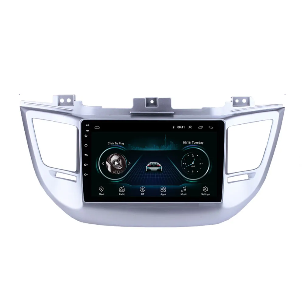 

quad core Android 8.1 For HYUNDAI TUCSON IX35 2016 2017 2018 Multimedia Stereo Car DVD Player Navigation GPS Radio