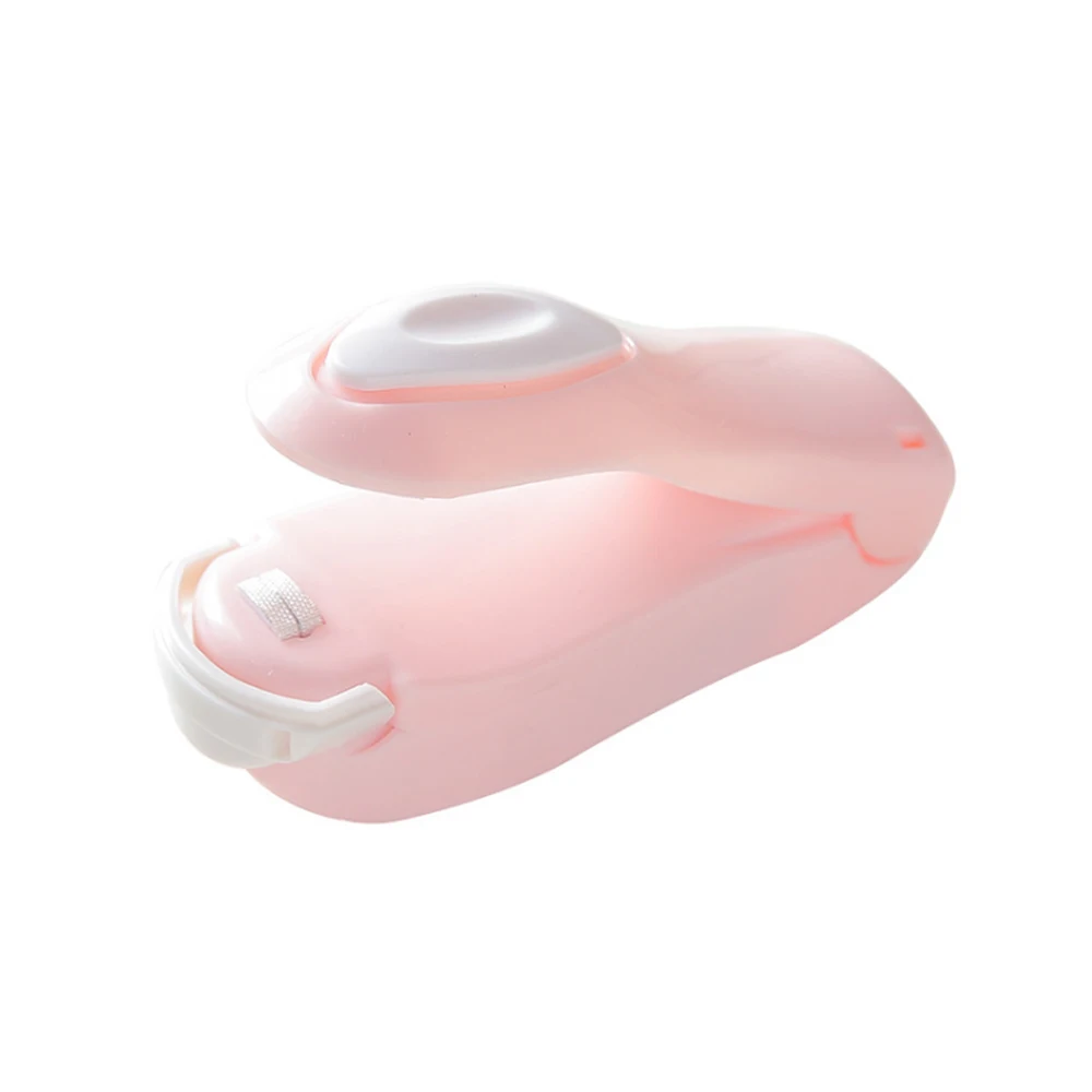 4x10cm Pink 1 шт., портативные зажимы для мешков, мини герметик для рук, запайки для пластиковых пакетов, герметизация, хранение продуктов питания, для кухни - Цвет: 4x10cm Pink