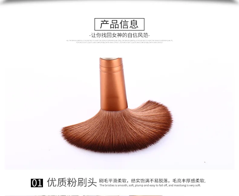 Naked 7 шт набор кистей для макияжа Горячая NK5 Золотая портативная жестяная Кисть для макияжа
