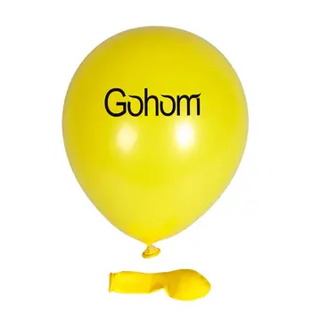 

Gohom 12 Inch Thickened Latex Balloons, Pack of 100, Premium Helium Quality for Wedding Bridal Baby Shower Birthday Party Decora