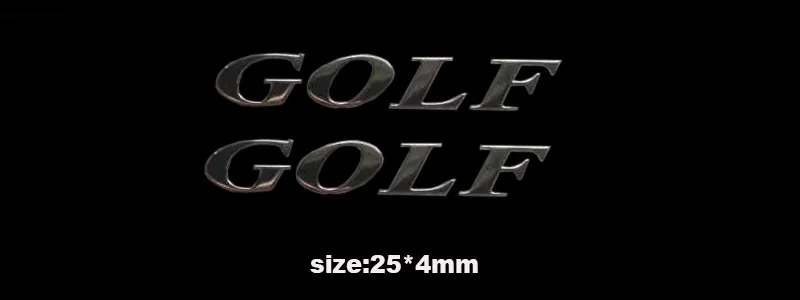5 шт. нержавеющая сталь автомобиля Стикеры для volkswagen golf1 golf2 golf3 golf4 golf5 golf6 golf7 mk1 mk2 mk3 mk4 mk5 mk6 mk7 golfr