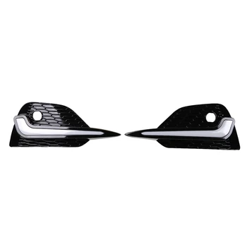 

2Pcs for 2019 Nissan Qashqai with Yellow and Blue 3-Color LED Daytime Running Lights