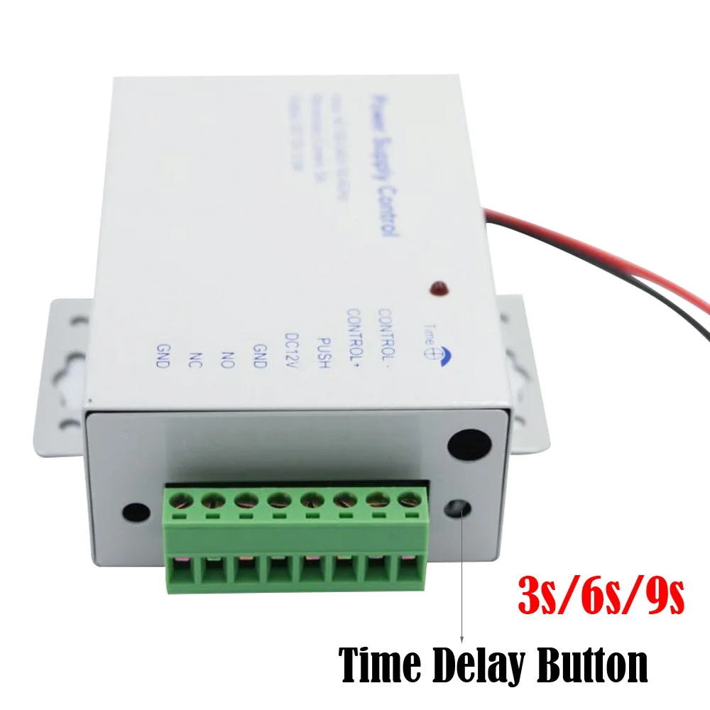 Adaptateur secteur à serrure magnétique, système de couverture, contrôle d'accès de la machine, alimentation électrique, fournisseur de serrure électrique, 12V, 5A, AC 100 ~ 240V