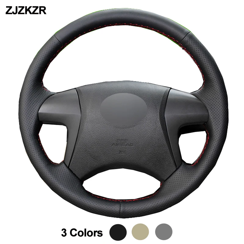 Чехол на руль автомобиля для Toyota горlander 2008 2014 Camry 2007 2011 Braid Volant 2009 2010 2012 2013|Чехлы