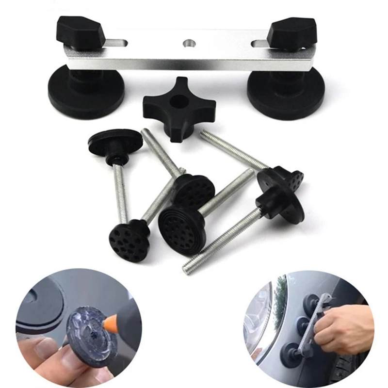 Pops a Dent Bridge Dent Puller Kit с термоплавким клеем инструменты клеевые палочки для ремонта кузова автомобиля вмятина Eu Plug