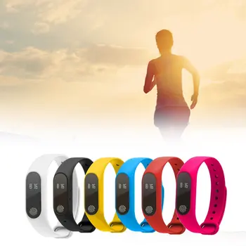 

Waterproof Fitness Bracelet Smart Wristband Heart Rate Monitoring Information Reminds Fashion Step Counter Sports Bracelet
