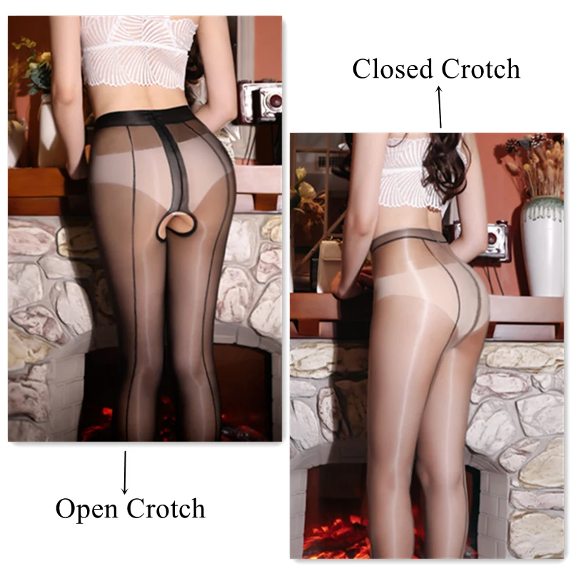 Collant Calze Liscio Velato Senza Cuciture Seamless Velluto Cavallo