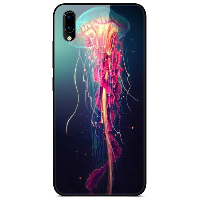 25 Роскошный чехол для VIVO Y91C, закаленное стекло, силиконовый чехол для телефона VIVO Y91C Y91 C Y93 Y91i, чехол s для Vivo Y91C Y 91C - Цвет: 25