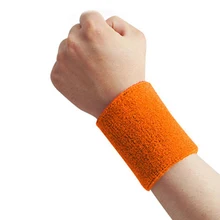 2x Cartwheels хлопковый браслет напульсник гимнастика Бег Теннис Баскетбол