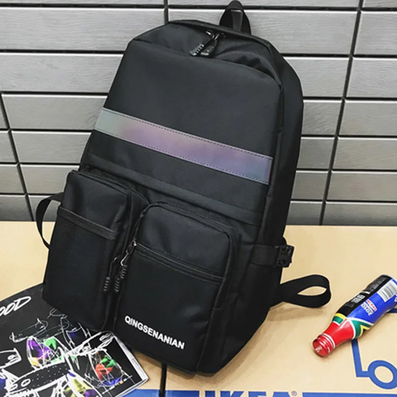 Joker Simple Bag Female Korean Version Of Harajuku Male Student Korean Version Of the Campus Backpack