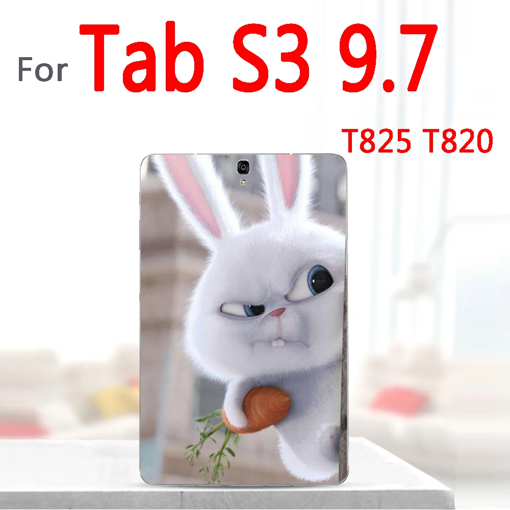 Окрашенные планшеты чехол для samsung Galaxy Tab a 9,7 SM-T550 T555 уголок T230 Sm T210 T211 Tab S3 9,7 4G SM-T825C T825 T820 с рисунком «сделай сам» - Цвет: T825-D13