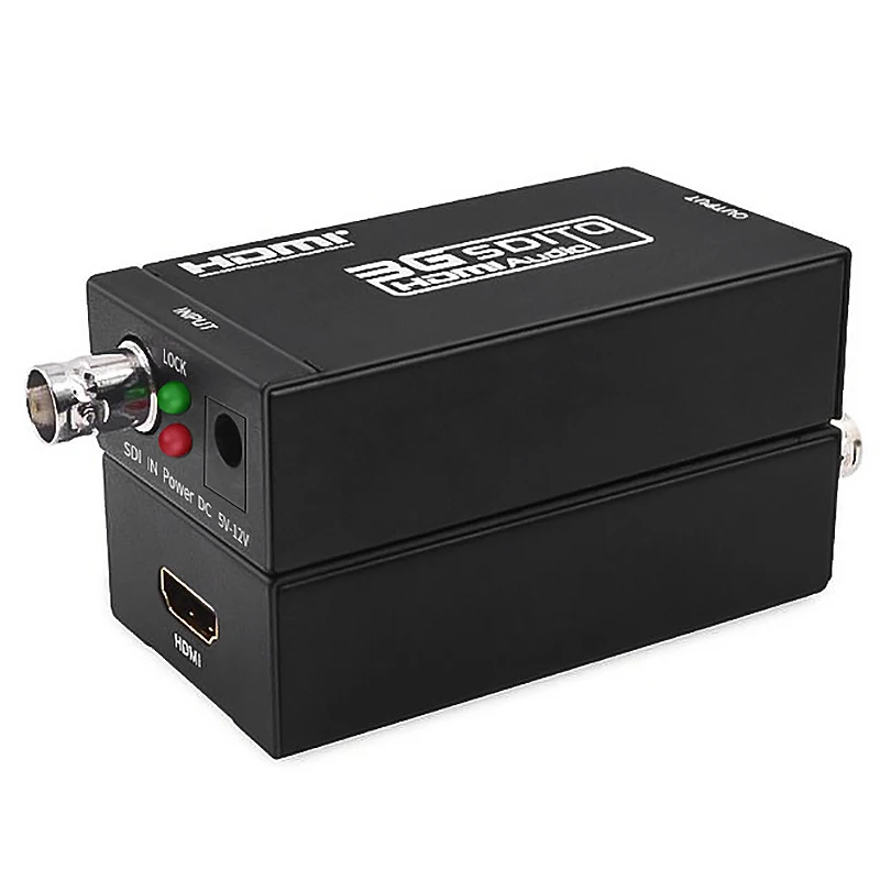  SDI a HDMI Audio Video Converter BNC all'adattatore di HDMI HD 3G SDI a HDMI per Monitor HDTV US sp