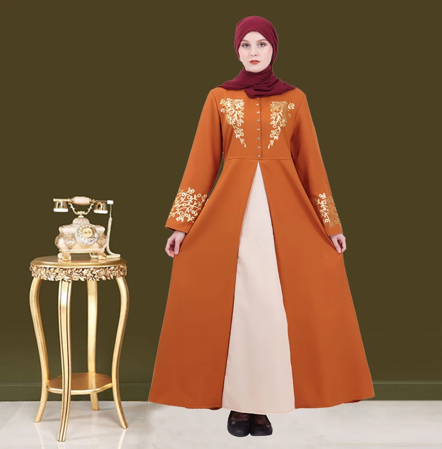 Мусульманка Турецкая абайя Дубай Пакистан Турция халат кафтан ислам ic Одежда Дамы Кафтан платье Femme ислам кимоно черный