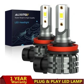 

2pcs Premium 3000K Amber Car LED lamp H11 H8 Front Fog Light Bulb 9005 HB3 9006 HB4 H10 LED Day Light Led Car 6000K White