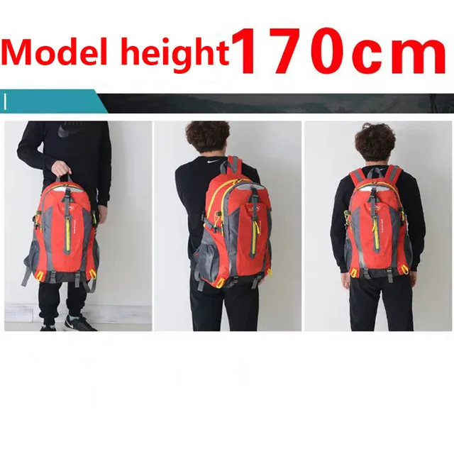 40L Camping Mochilas Laptop Backpack Hiking Men s Backpack Women Cycling Climbing Outdoor Sport Tavel Casual