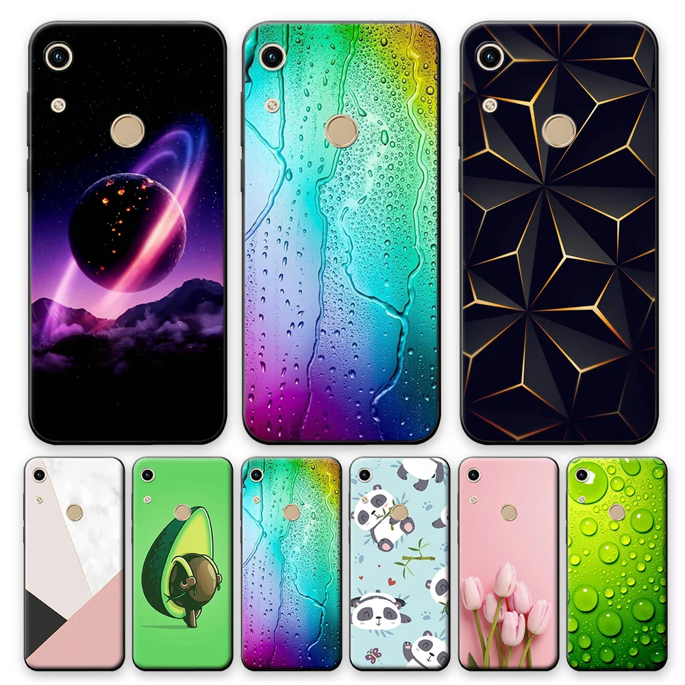 Per Huawei Y6 2019 Custodia Huawei Y6S Coque Su Huawei Y6 Pro 2019 Cover Posteriore Morbida In Silicone Tpu Per Huawei Y6 Prime 2019 Custodia Per Tele