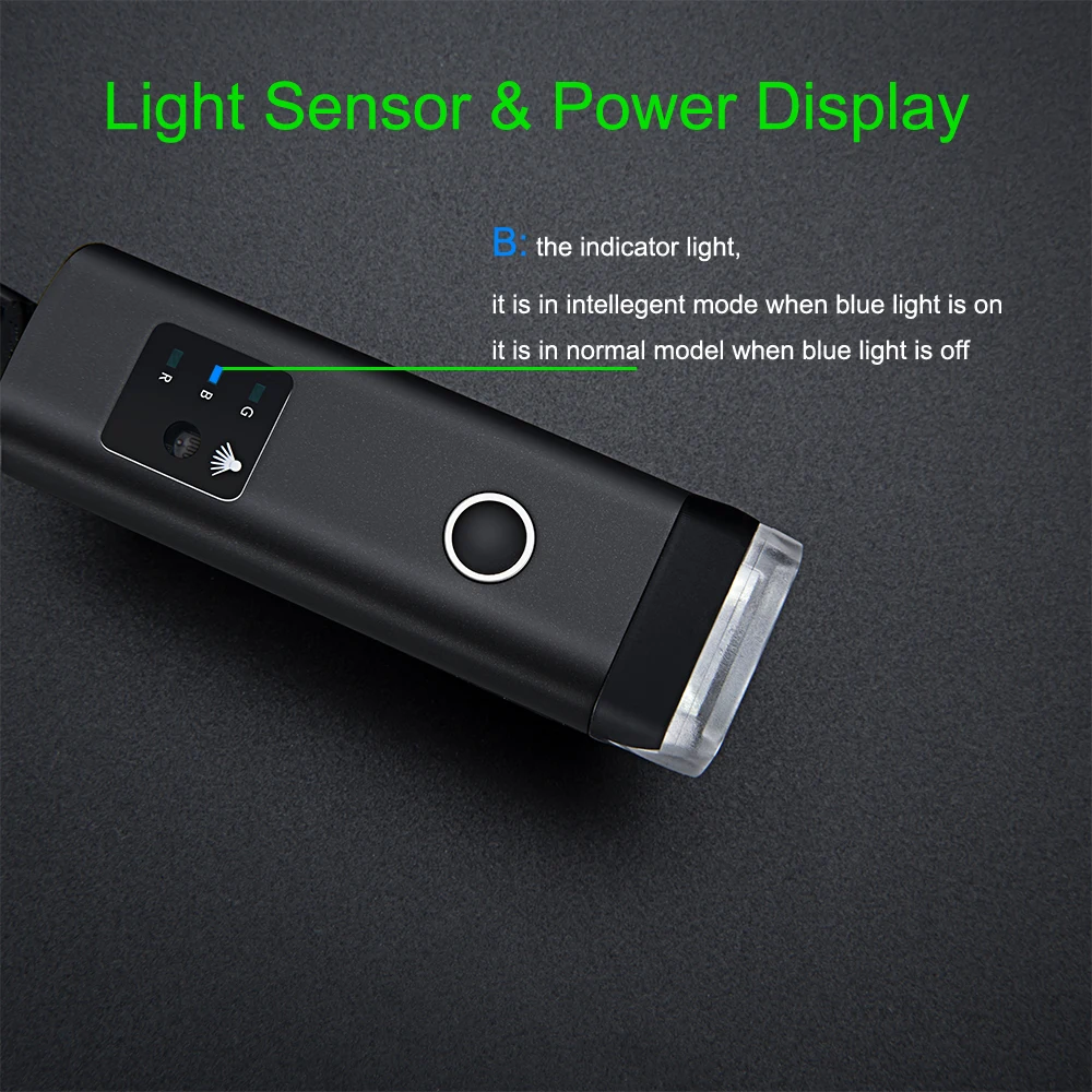 USB Rechargeable Lantern Lamp with Horn 350 Lumen Flashlight for Bicycle German Standard Anti-glare Induction Bike Front Light
