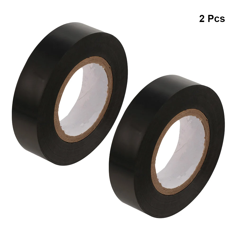 

2 Rolls 20M Electrical Tape Adhesive PVC Insulation Tape For For Pipes Garden Water Pipeline Repairing