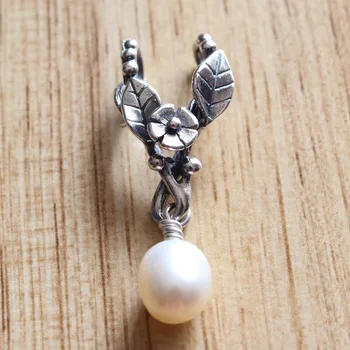 

Genuine 925 Sterling Silver Classical Garden Charm Bead Fit for troll Original Bracelet Jewelry Beads for Jewelry Making