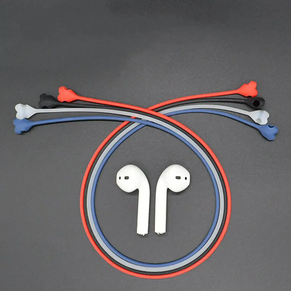 

Lightweight Earphone Strap For AirPods Wireless Headset Silicone Loop String Rope Anti-Lost For Apple Air Pods Accessories