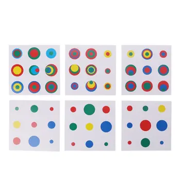 

Montessori Early Childhood Colors Fast Memory Education Matching Card