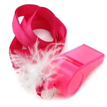 

10pcs Bride To Be Bachelorette Party Hen Party Birthday Rose Red Whistle Fun Whistle Thread Ribbon with Whistle Game Favor Gifts