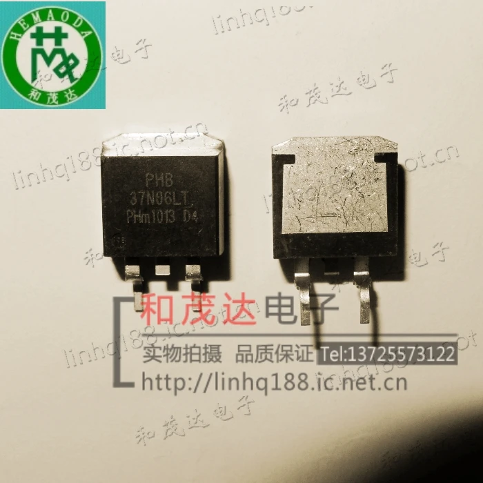 5 шт/PHB37N06LT TO-263 60V 37A TO263