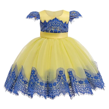 

Sweet Baby Girls Dress Summer Girl Clothes Flower Princess Dress Children Printing Clothes Infant Girls Dress Casual Wear 1 6Y