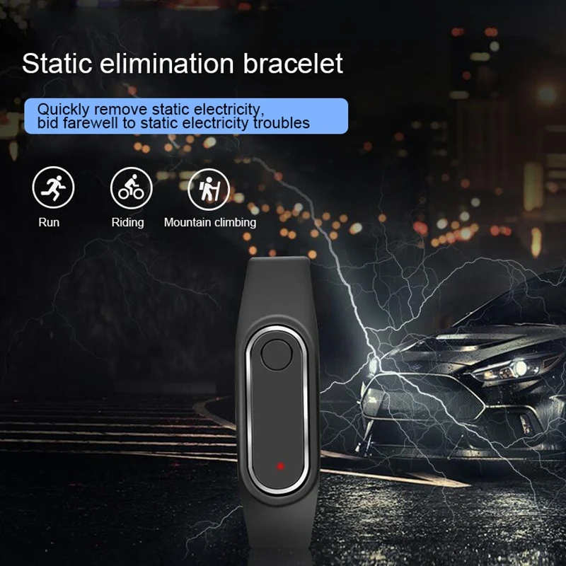 

FFYY-Adjustable Anti-Static Wrist Band Wireless Electronic Anti-Static Bracelet TPU Care