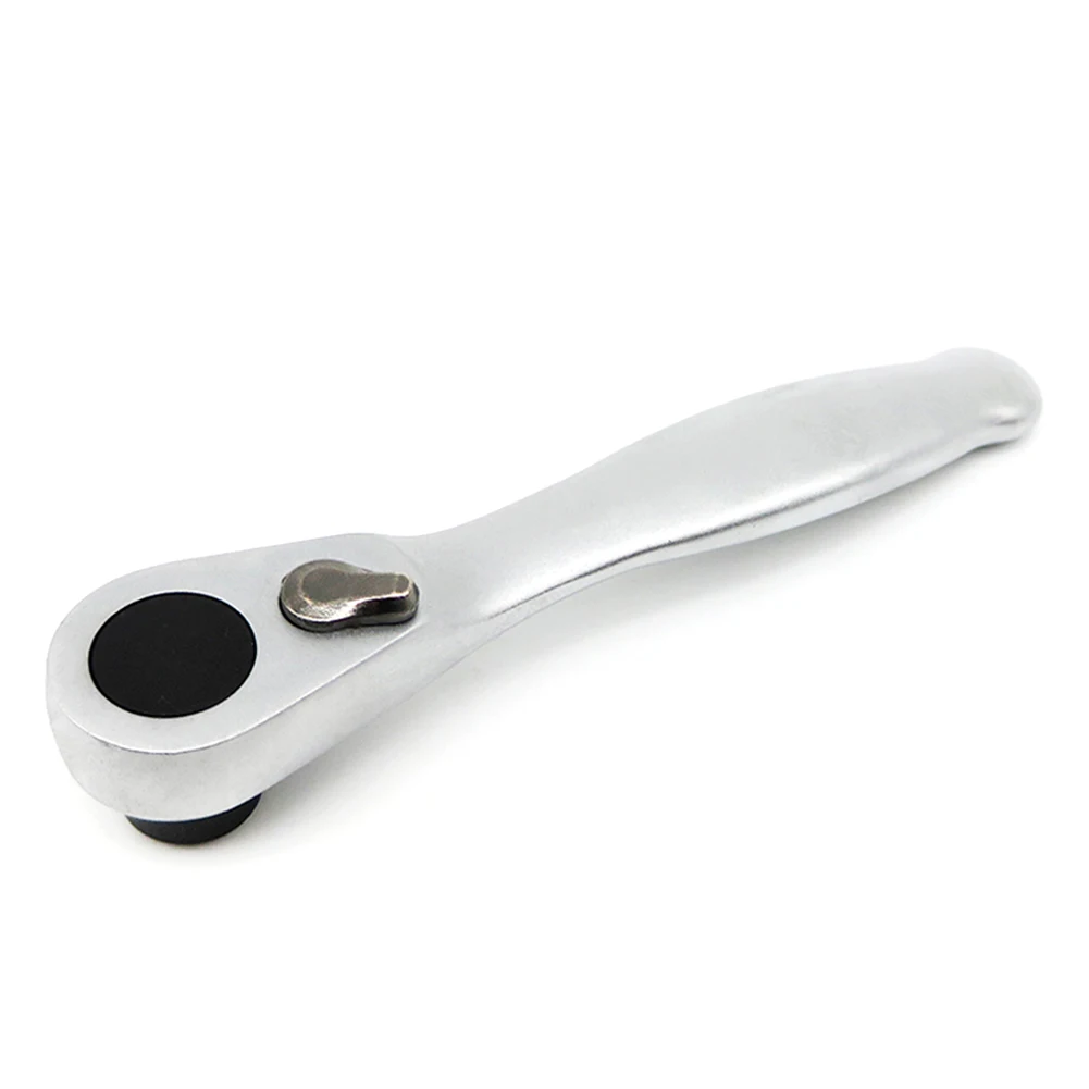 

1/4inch Spanner Square Hand Tool Hex Bit Auto Unblocking Single Head Quick Release Drive Mini Socket Wrench 72 Teeth Ratchet