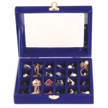 

24-Slot Velvet Earring Display Case, Large storage capacity, also great for storing
