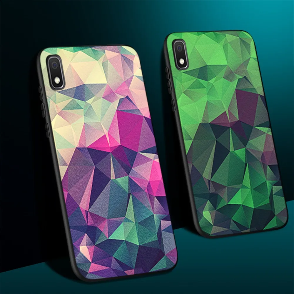 Чехол для samsung Galaxy A10 A20 A30 A40 A50 A60 A70 PU светящиеся задняя крышка On5 2016 J5 Prime On7 J7 в виде
