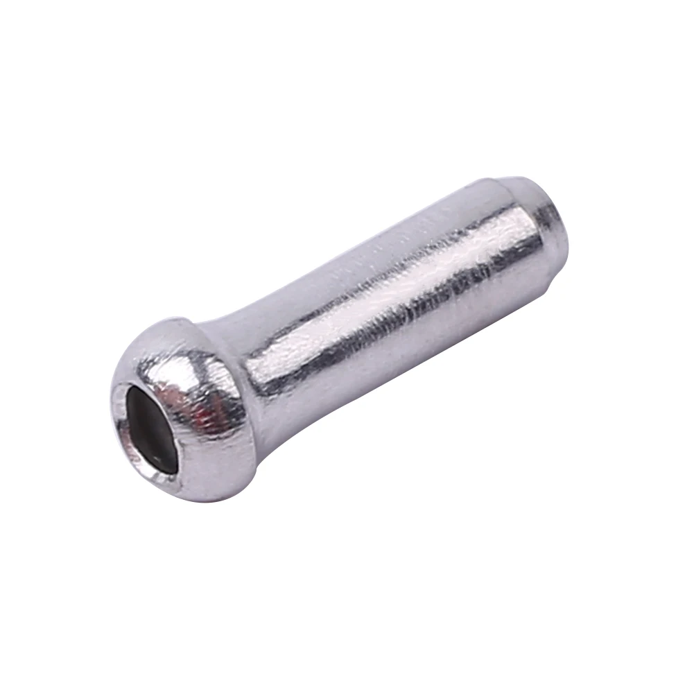 silver color 30PCS/Pack Bike Brake Cable Caps Ends Inner Cable Caps Cover Bicycle Accessories - Цвет: silver color