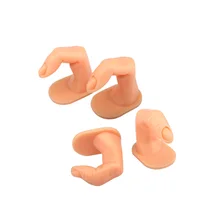 Высокое качество 5 шт./компл. Поддельные Модель пальцев Практика Обучение дизайн ногтей Ложные Советы Дисплей инструменты