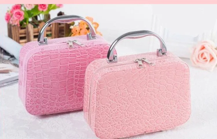 Женский Профессиональный органайзер для макияжа Bolso Mujer, косметичка, модный кожзаменитель для женщин, косметический Чехол, сумка для костюма, чехол для макияжа