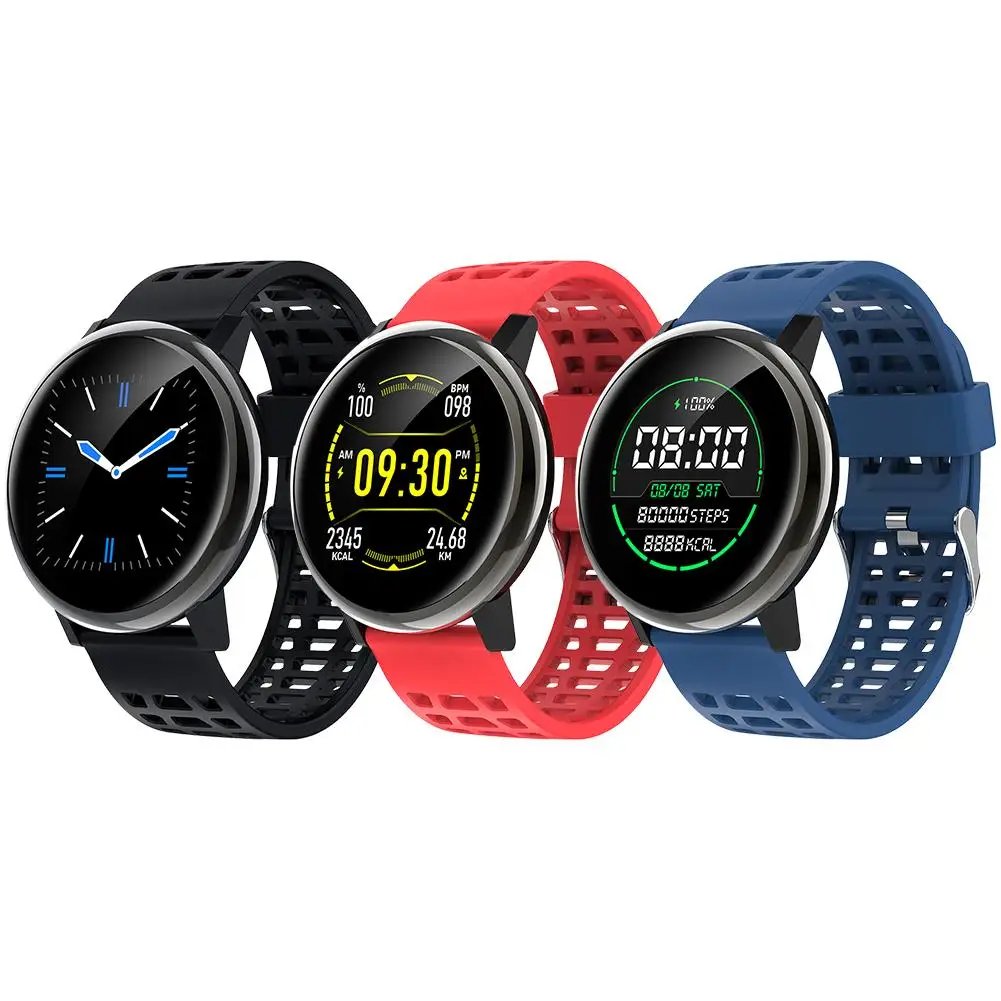 

1.3 Inch Photo Color Screen Full Touch Smart Bracelet Dynamic Heart Rate Blood Pressure Blood Oxygen Sleep Monitoring IP67 Water