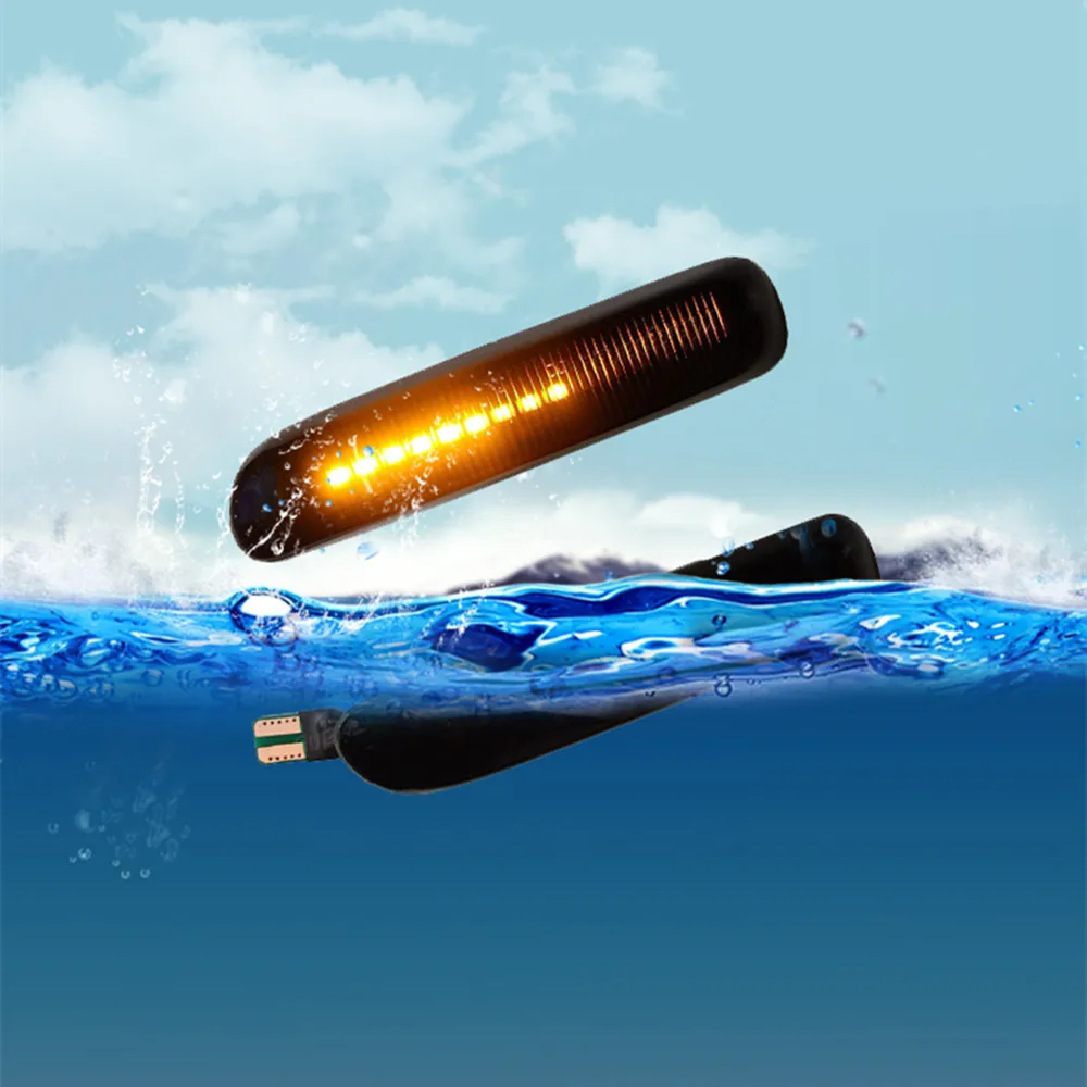 

LED Turn Signal Light For BMW E46 3 Series Limo Coupe Compact Cabriolet Touring Side Marker Flowing Dynamic Sequential Blinker