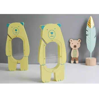 

1PCS Money Storage INS Nordic Style House Little Bear Shape Save Money Box Pot Birthday Baby Shower Gift for Kids Home Decor