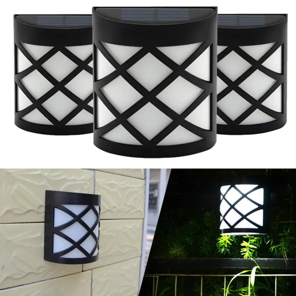 

Waterproof Rating IP65 Solar Energy Wall Light Landscape LED Light Powered Solar Wall Lamp Yard Mount Outdoor Fence S6U9