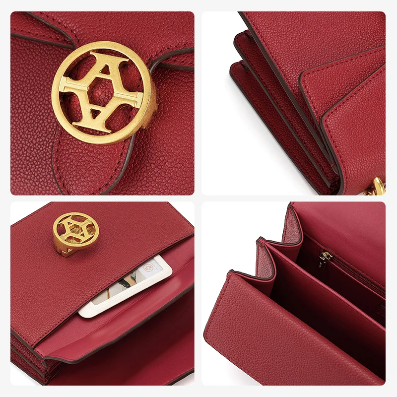 LA FESTIN Designer 2023 New Small Square Bags Classic Handbag Women Single Shoulder Crossbody Bag Fashion Ladies Autumn Bag