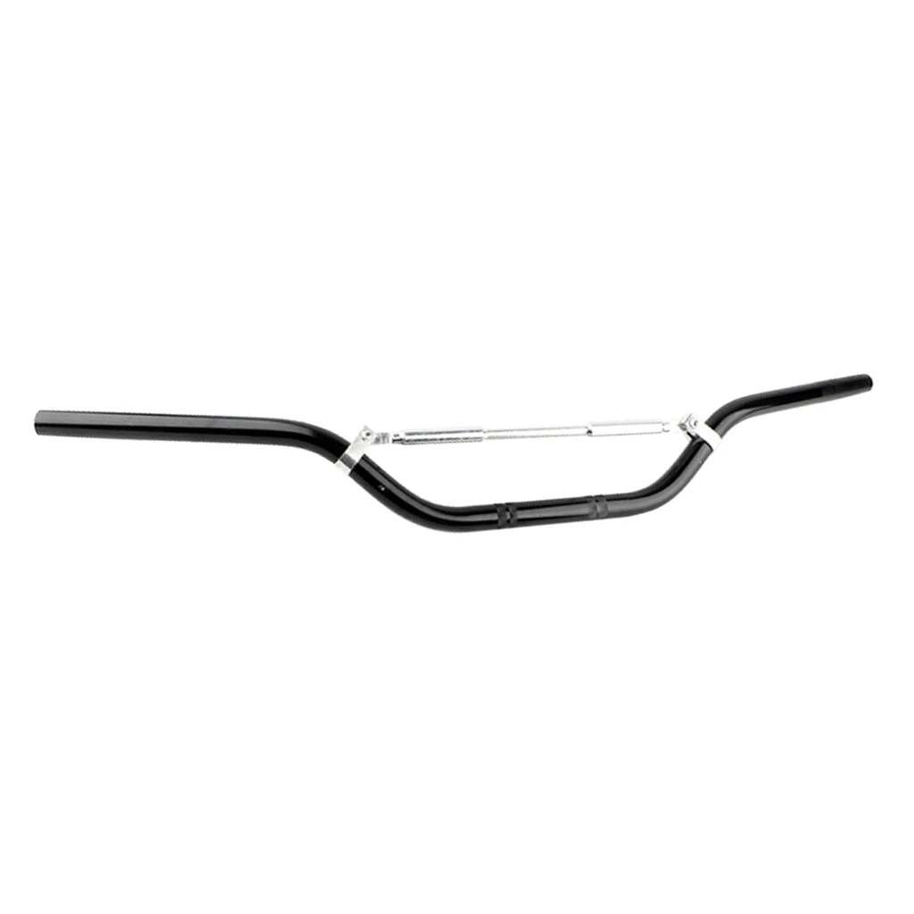 Черный 7/8 ''22 мм тяга руль и ручки для Cruiser Chopper Bobber 80 см